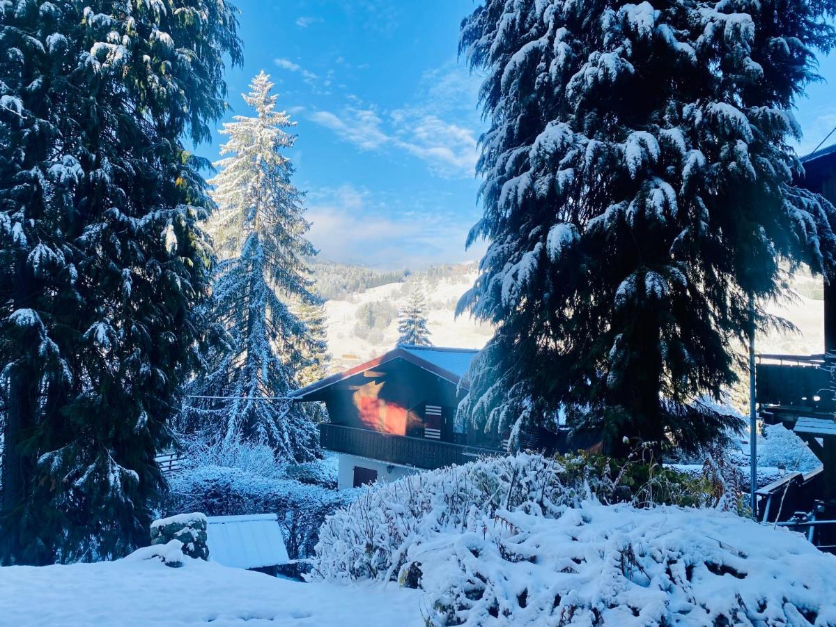 Cocon Alpin, Situation Top, Chalet Reine Des Neiges Megève Exterior foto